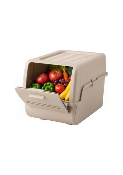 Technow Motek Mt-40 S-box 8 Litre Çok Amaçlı Organizer Düzenleyici Bej 1 Adet Antrasit