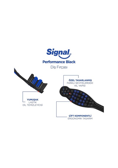 Sıgnalblack 1+1 Diş Fırçası