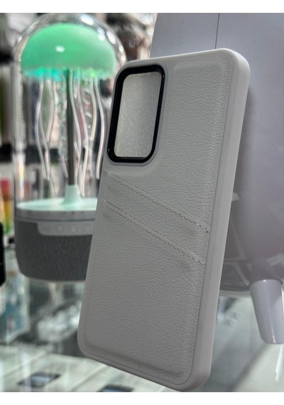 Samsung A54 5/g Uyumlu Deri Kartlıklı Kılıf