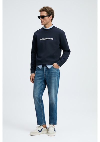 Lufian Rowan Erkek Sweatshirt Lacivert Lacivert 112030195100200