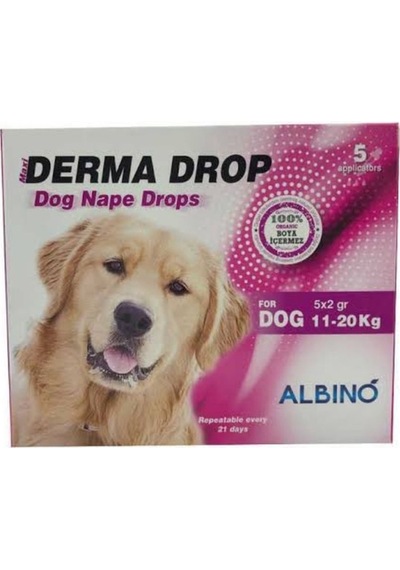 Derma Drop 11-20 Kg Köpekler için Deri Bakım Ürünü Derma Drop 11-20 Kg Köpekler için Deri Bakım Ürünü
