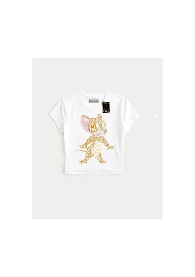 Flood Of Style Beyaz Babby Tee Jerrr Özel Tasarım