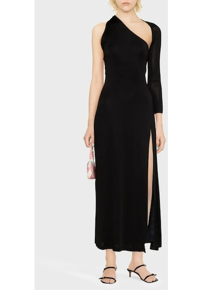 Versace Jeans Couture Bayan Elbise 74hao918 J0049 899 Siyah