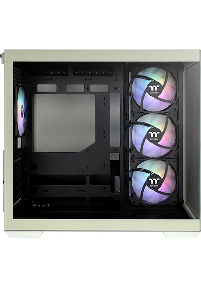 Thermaltake View 380 850w 80+ Gold Argb Usb 3.2 Matcha Green Atx Mid Tower Kasa Ca-3z2-85mewe-00