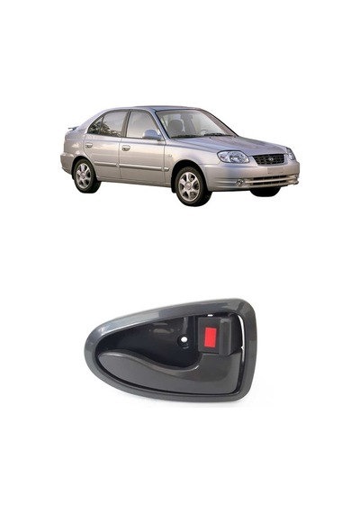 2003-2005 Hyundai Accent Admire Kapi Iç Açma Kolu Sag Arka 545931382