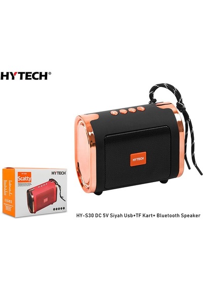 Hytech HY-S30 DC 5V Bluetooth Speaker Siyah