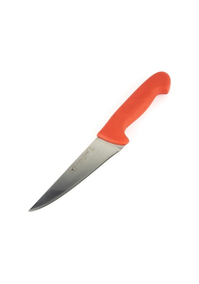 Sürmene Cumhur Çelik 61121 Sivri Kasap Kurban Bıçağı, 15 Cm, Kaymaz Sap