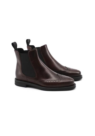 Bot Kadın 98l9 Frau Seta Ankle Boot Caffe Kahve
