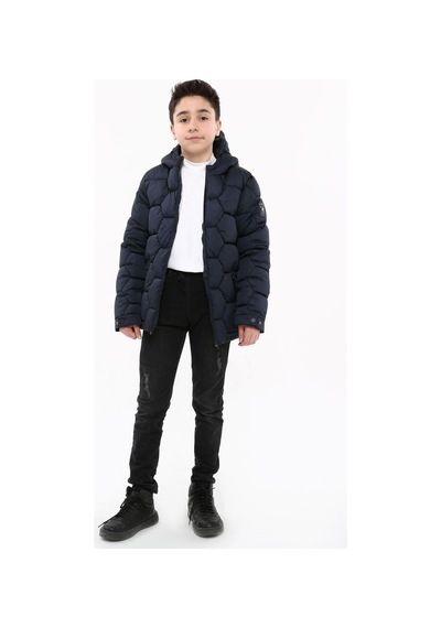 Erkek Çocuk Mont 51280 Lacivert