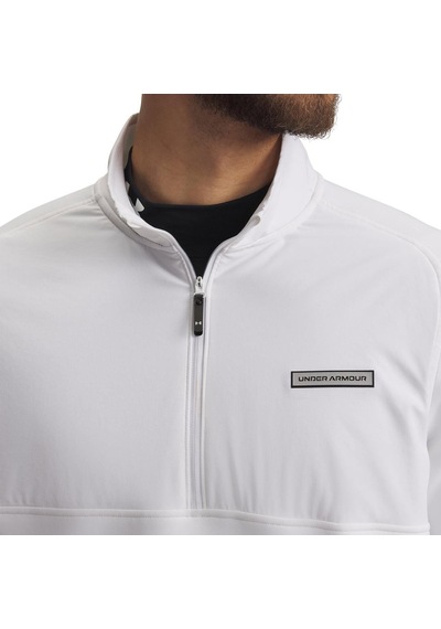 Under Armour Ua Drive Pro Hybrid Yarım Fermuarlı Sweatshirt-31715 beyaz
