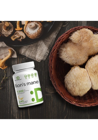 Deal Supplement Lions Mane Mushroom Supplement, 7500mg Per Se