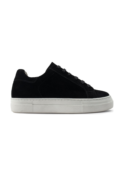 Deery Hakiki Süet Siyah Sneaker Kadın Ayakkabı - Z1681Zsyhc04 Siyah