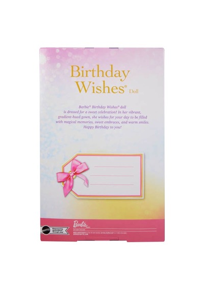 Barbie Signature Birthday Wishes Bebek Jjx77