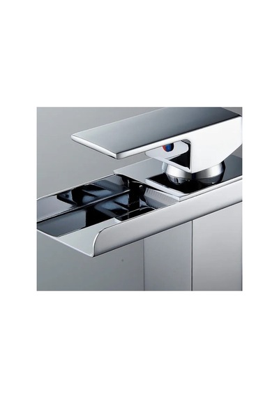 Rena Design Krom Lavabo Bataryası Yeni Havza Model Yüksek Kalite Lüks Lavabo Musluğu Çift Girişli Armatür