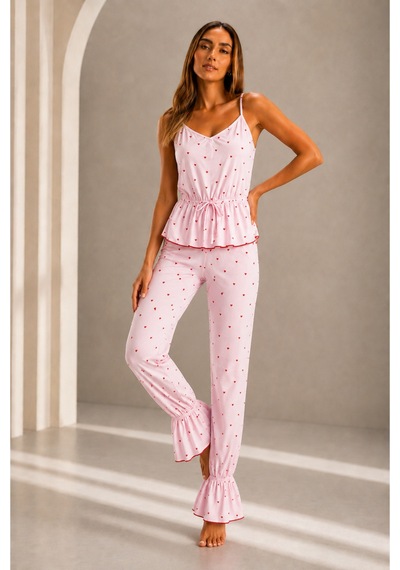 Norcia Sports Kadın Viskoz Ayarlanabilir Bel Pembe Pijama Takımı Çok Renkli - 929322722 Çok Renkli - 929322722 Çok Renkli Norcia Sports Kadın Viskoz Ayarlanabilir Bel Pembe Pijama Takımı Çok Renkli - 929322722 Çok Renkli - 929322722 Çok Renkli