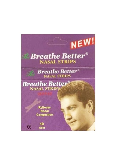 Breathe Better Nasal Strips Burun Bandı 10 Adet