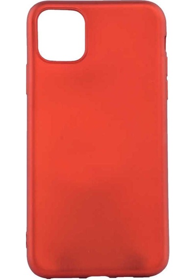 Apple Uyumlu iPhone 11 Pro Kılıf Zore Premier Silikon Kapak Kırmızı