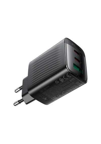 Acefast Pd67w Destekli 2xusb-c+1xusb-a Çıkışlı Hızlı Şarj Cihazı - A108