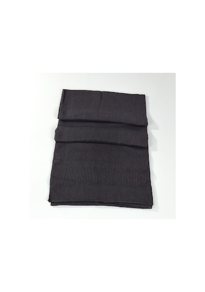 Miray Büyük Boy Pano Pamuk Eşarp - 120 X 120 - 0616 Bordo-siyah