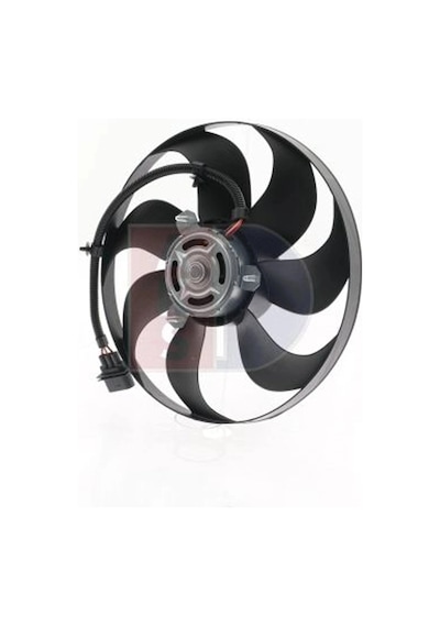 Volkswagen Polo Lupo 1994-2012- Fan Motoru Davlumbazsiz 345 Mm 3 Fıs 7 Kanat 6n0959455l Deye