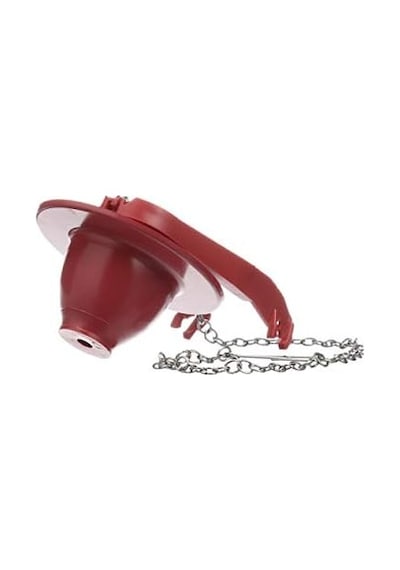 Fluidmaster Performax 502cn3 Evrensel Klozet Kapağı, 5,1 Cm Yıkama Valfleri İçin, Ayarlanabilir Masif Çerçeve Tasarımı, Kolay Kurulum, 3 Adet, Kırmızı, 3 Adet Açık Ahşap