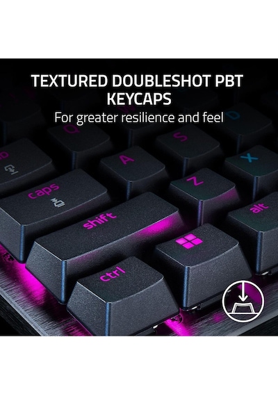 Razer Huntsman V3 Pro Siyah Rgb Tkl Analog Optical Switch Kablolu Oyuncu Klavyesi Rz03-04980100-r3m1