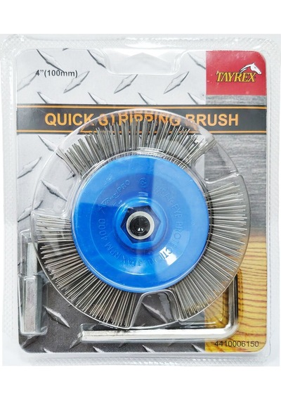 Tayrex Sert Telli Boya Kazıma Fırçası 4 100mm