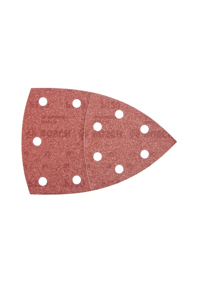 Zımpara Kağıdı Çoklu Zımpara Makinesi İçin, Farklı Malzemeler, 10 Adet, 102 X 62/93 Mm, Granülasyon 120