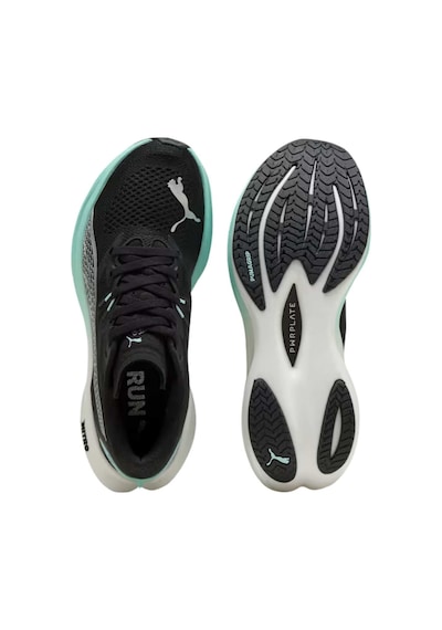 Puma Puma Deviate Nitro 3 Wns Kadın Siyah Yol Koşusu Ayakkabısı 8563 Siyah