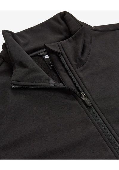 Skechers W Fıtted Softshell Turtle Neck Jacket Kadın Siyah S2620143-3817