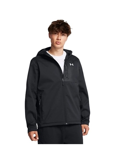 Under Armour Shield Hooded Erkek Günlük Mont 1371587-002 Siyah 1371587-002 Siyah