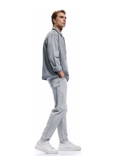 Koton Normal Bel Pamuklu Tapered Fit Jean Pantolon - Joe Jean Gri 6wam40070nd Gri Koton Normal Bel Pamuklu Tapered Fit Jean Pantolon - Joe Jean Gri 6wam40070nd Gri
