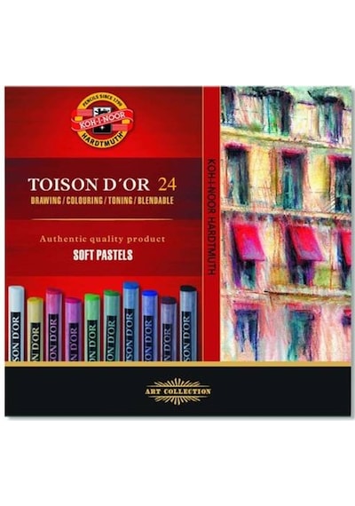 Koh-I Noor Toison D'Or Soft Pastel Boya 24 Renk N11.4289