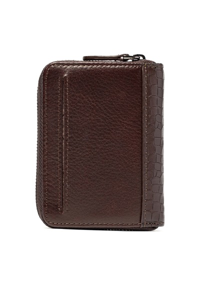 Kahve Cüzdan & Kartlık Unisex 740 Grande Deri Cüzdan Kartlık kahverengi