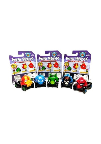 Angry Heros Beşli Sinirli Super Kahraman Karakter Sesli Araba he