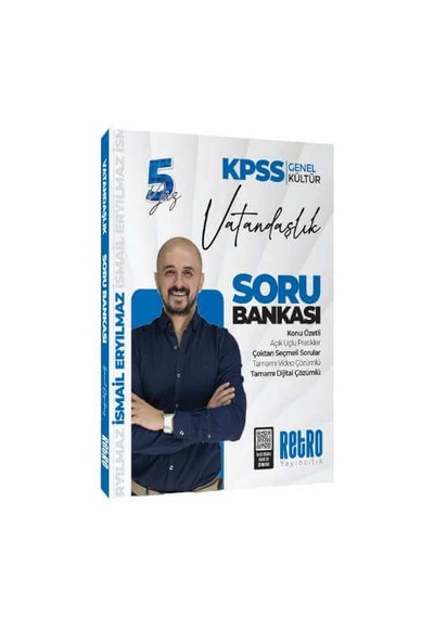 2025 Kpss Genel Kültür Vatandaşlık Soru Bankası Retro Yayıncılık