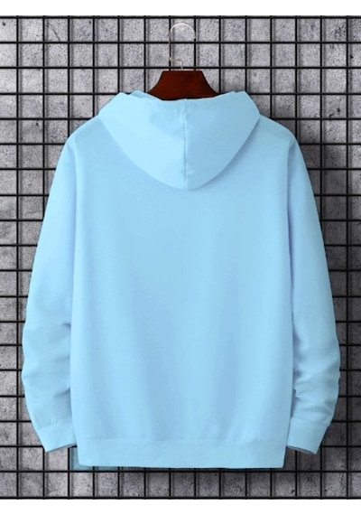 Altamira Erkek Believe Baskılı Oversize Kapşonlu Sweatshirt 001