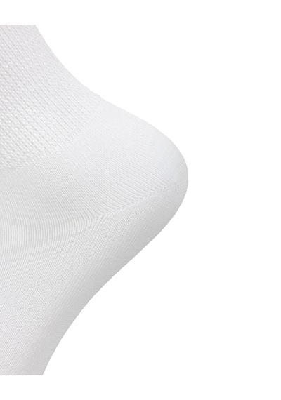 Bolero B27 Unisex Bambu Diyabetik Şeker Çorabı Beyaz