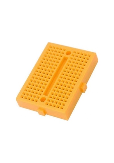 Mini Breadboard Sarı Yapışkanlı 170 Pin 1 Adet