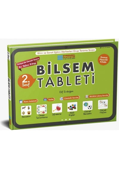 2. Sınıf Bilsem Tableti -  Evrensel İletişim Yayınları