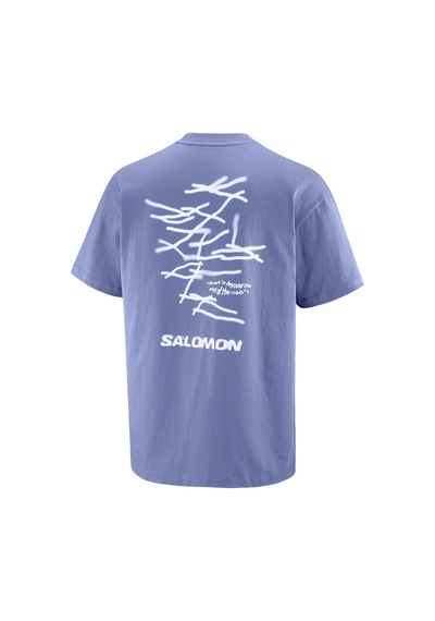 Salomon Wıld Rays Ss Tee M 2059 Mavi