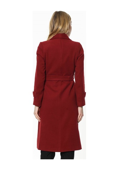 Z6645 Dewberry Bayan Palto-bordo