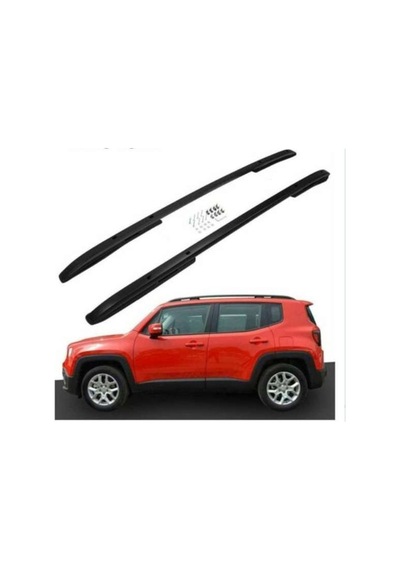 Jeep Renegade 2014 Sonrası Tavan Çıtası Siyah