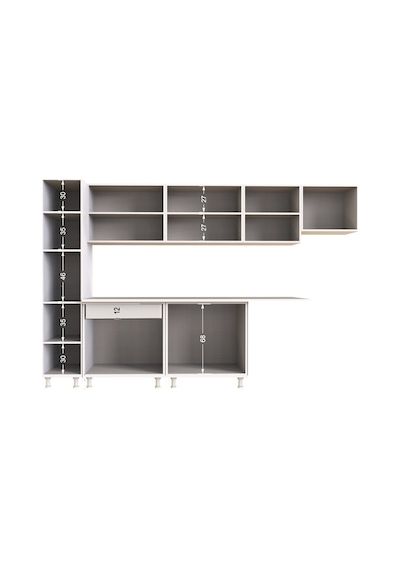 Avlonyaa Hazır Mutfak Dolabı Kiler Dahil 320cm-beyaz Laminat Tezgah Dahil-bulaşıkmakinesi Yeri Mevcut Ceviz Avlonyaa Hazır Mutfak Dolabı Kiler Dahil 320cm-beyaz Laminat Tezgah Dahil-bulaşıkmakinesi Yeri Mevcut Ceviz