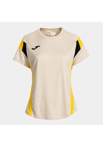 Joma Montreal Kadın Sıfır Yaka Bej Spor Tişört 902518.002 Sarı