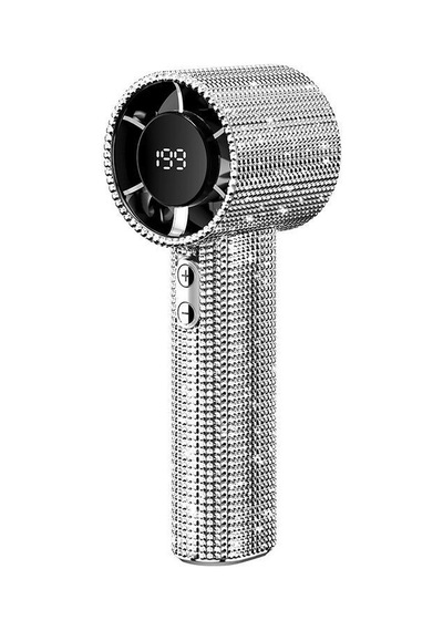 Çeşithane S5 Turbo Fan, Fırçasız Motorlu Şarjlı El Fanı, Dijital Ekranlı Taşınabilir Yüksek Hızlı Mi