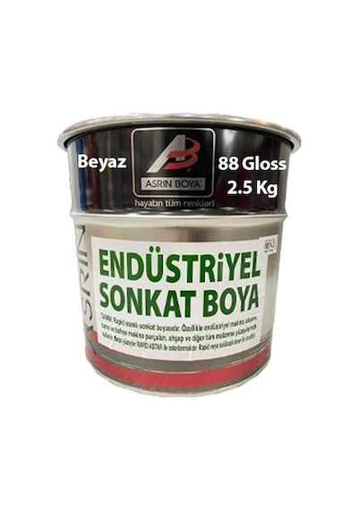 Asrın Rapid Endüstriyel Boya Beyaz 2.5 Kg