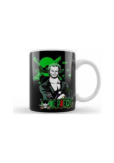 Anime One Piece Zoro Kupa Bardak Porselen Karışık