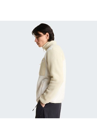 The North Face M Yumiori Full Zip Erkek Polar-34141 Beyaz