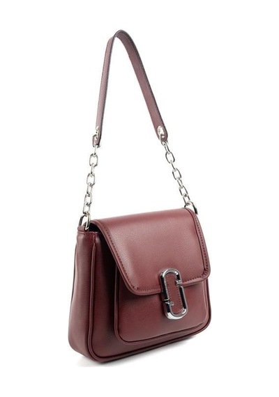 Silver Polo Sp1147 Kadın Omuz Çantası Düz Bordo-bordo